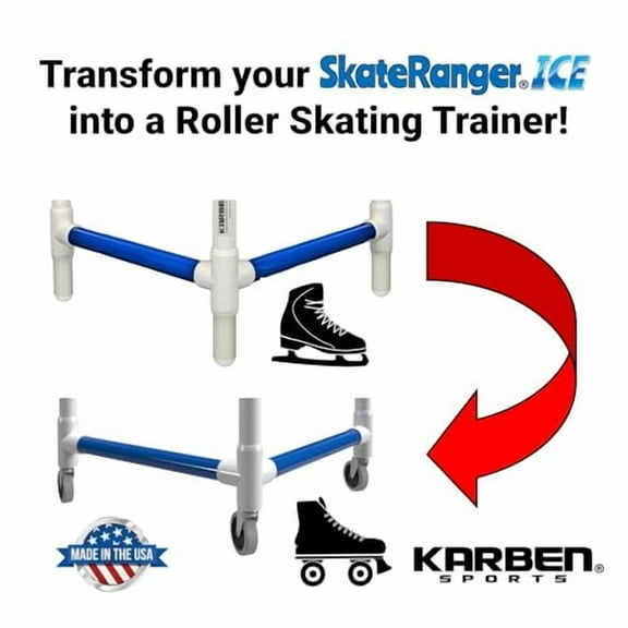 SkateRanger Ice Trainer to Roller Trainer Kit