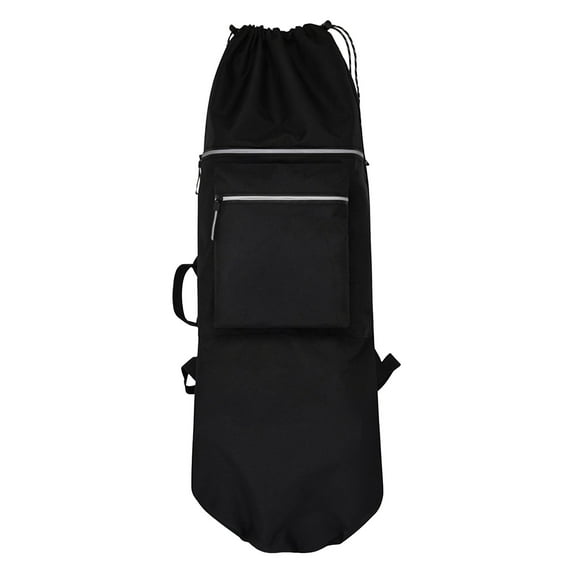 Skateboard Bag Backpack Water-Resistant & Night Reflective Adjustable Straps Multi-Pocket for Outdoor Sports Skateboard Gear Accessories