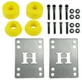 thumbnail image 1 of Skateboard Bushings Med 94 with Clear Riser Pads and 1" Phillips Hardware, 1 of 6