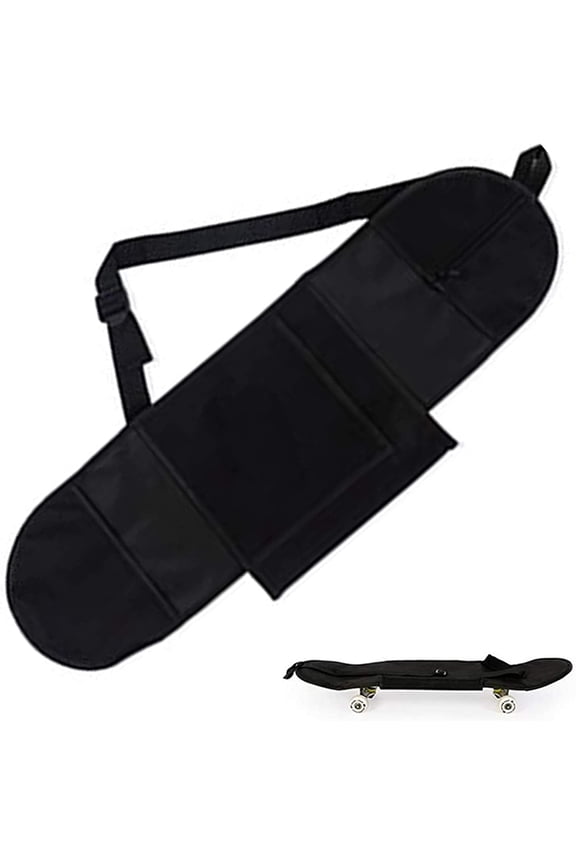 Skateboard Carrying Bag Waterproof Longboard Bag Oxford Skateboard Shoulder Bag Backpack Handy Handbag Longboard Backpack Long Board For Max 30 Inch (80Cm)