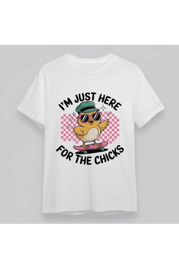 Skateboard Chicken Graphic Tee