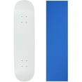 thumbnail image 1 of Skateboard Deck Blank Dipped White 7.5" Blue Grip, 1 of 1