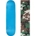 thumbnail image 1 of Skateboard Deck Pro 7-Ply Canadian Maple NEON BLUE With Griptape 7.5" - 8.5", 1 of 1