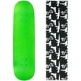 thumbnail image 1 of Skateboard Deck Pro 7-Ply Canadian Maple NEON GREEN With Griptape 7.5" - 8.5", 1 of 1