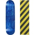 thumbnail image 1 of Skateboard Deck Pro 7-Ply Canadian Maple STAINED BLUE With Griptape 7.5" - 8.5", 1 of 1