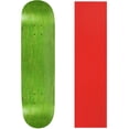 thumbnail image 1 of Skateboard Deck Pro 7-Ply Canadian Maple STAINED GREEN With Griptape 7.5" - 8.5", 1 of 1