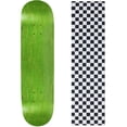 thumbnail image 1 of Skateboard Deck Pro 7-Ply Canadian Maple STAINED GREEN With Griptape 7.5" - 8.5", 1 of 1