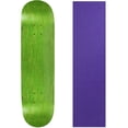 thumbnail image 1 of Skateboard Deck Pro 7-Ply Canadian Maple STAINED GREEN With Griptape 7.5" - 8.5", 1 of 1