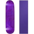 thumbnail image 1 of Skateboard Deck Pro 7-Ply Canadian Maple STAINED PURPLE With Griptape 7.5" - 8.5", 1 of 1