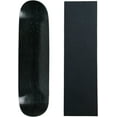 thumbnail image 1 of skateboard deck pro 7-ply canadian maple stained black with griptape 7.5" - 8.5", 1 of 1