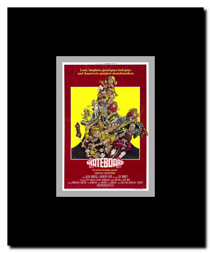 Skateboard Framed Movie Poster