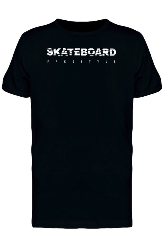Skateboard Freestyle T-Shirt Men -Image by Shutterstock, Male 3X-Large