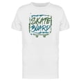 thumbnail image 1 of Skateboard Green Logo T-Shirt Men -Image by Shutterstock, Male Large, 1 of 2
