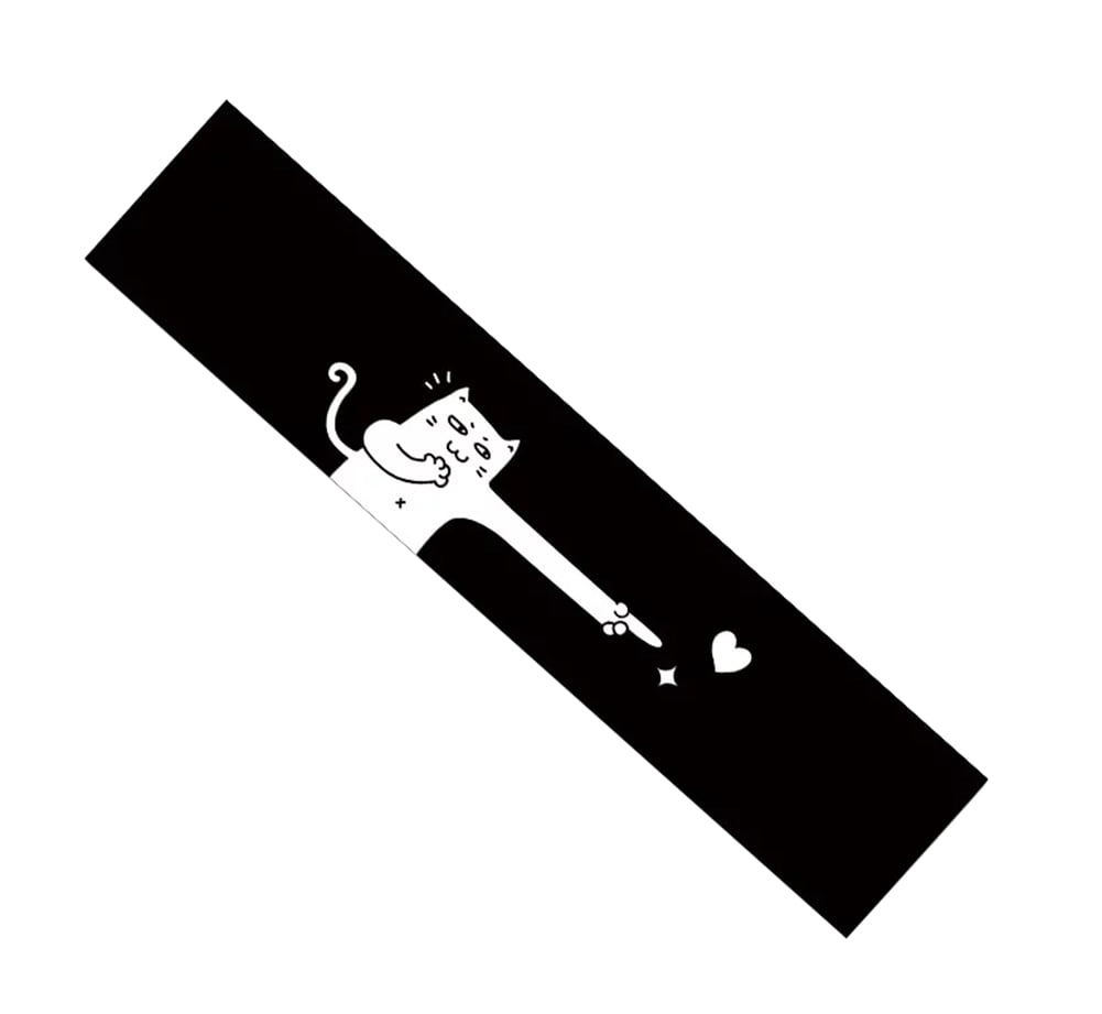Skateboard Grip tape Sheet BUBBLE FREE Scrub stickers Wear-resistant Anti-slipBlack #17