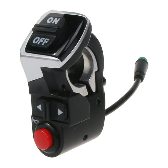 Skateboard Handlebar Switch Turn Signal Headlight Button for Kugoo M4 E-Scooter