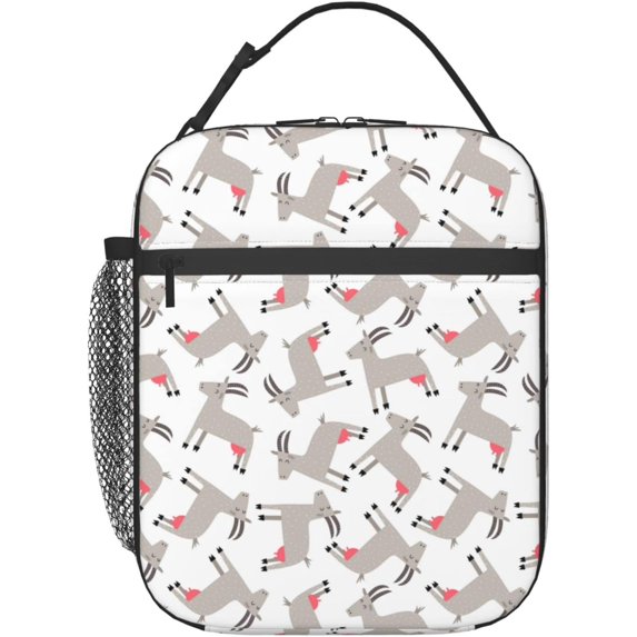 Skateboard Insulated Lunch Bag, Lunch Box for Office Travel, Lunch Bag for Men and Women