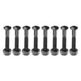 thumbnail image 1 of Skateboard Mounting Hardware 1-3/8" / 35mm, 8pcs Carbon Steel Skateboard Screws Flat Head for Cruiser, Black, 1 of 5