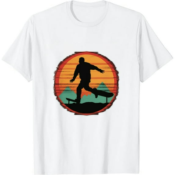Skateboard Retro Vintage 80s Style Skateboarder Gift T-Shirt