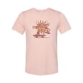 thumbnail image 1 of "Skateboard Shirt, Sun Skate, Vintage Shirt, Unisex Fit, Soft Bella T, Skating Shirt, Gift For Him, Retro Apparel, Skateboard Tee, Trendy T, Peach, SMALL", 1 of 1