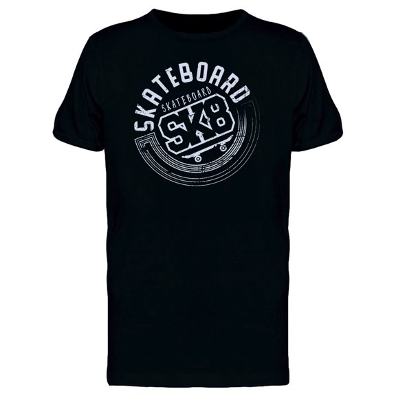 Skateboard Sk8 Cool  T-Shirt Men -Image by Shutterstock, Male 3X-Large