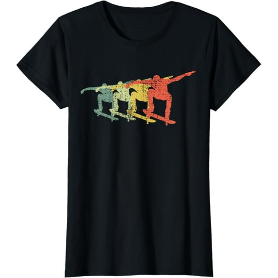 Skateboard Skateboarder Kickflip Ollie Gift T-Shirt