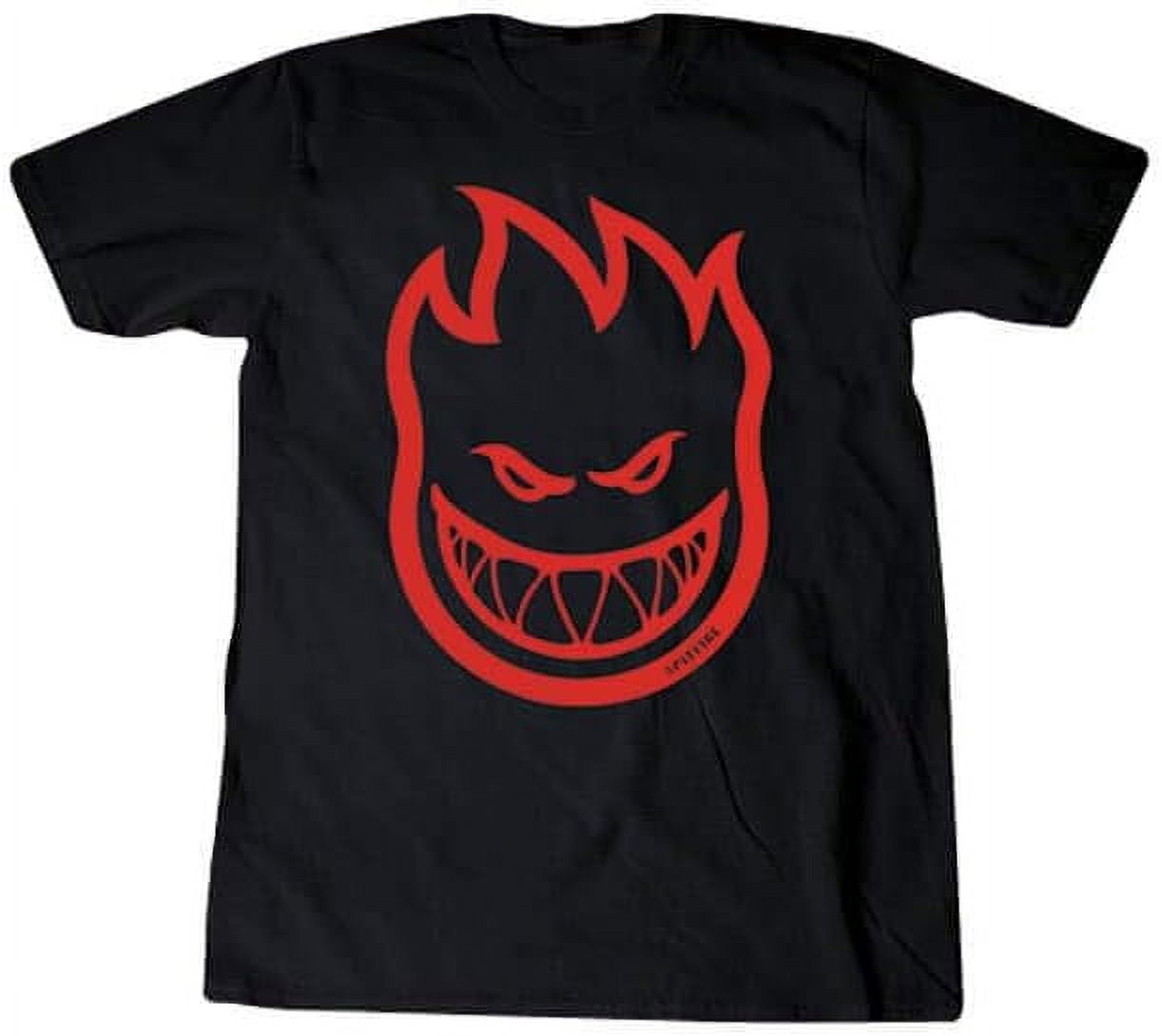 Skateboard T-Shirt [Large] Black/Red - Walmart.com
