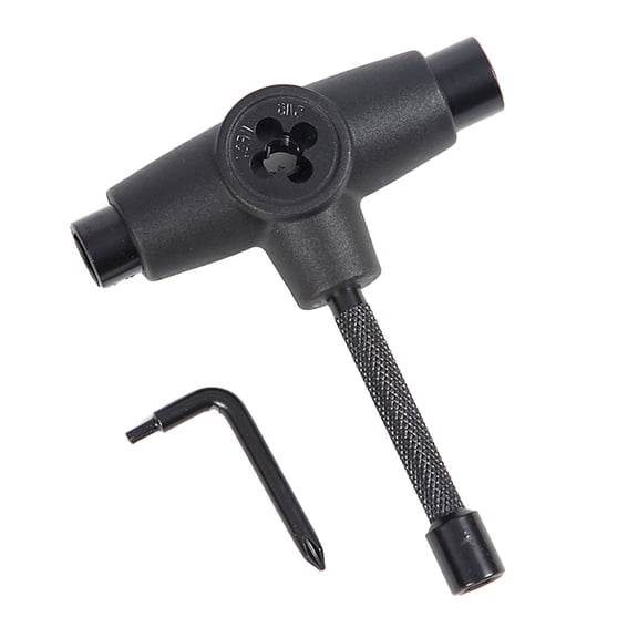 Skateboard T Tool for Deck and Bearing Work Essential Skate Tool for Skaters and DIYers Repair Practical Functions