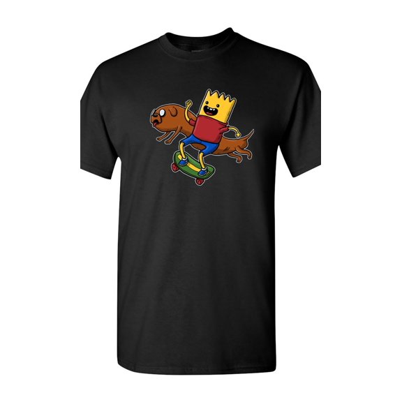 Skateboard Time Adventure TV Movie Salih Gonenli Artworks Funny DT Adult T-Shirt Tee