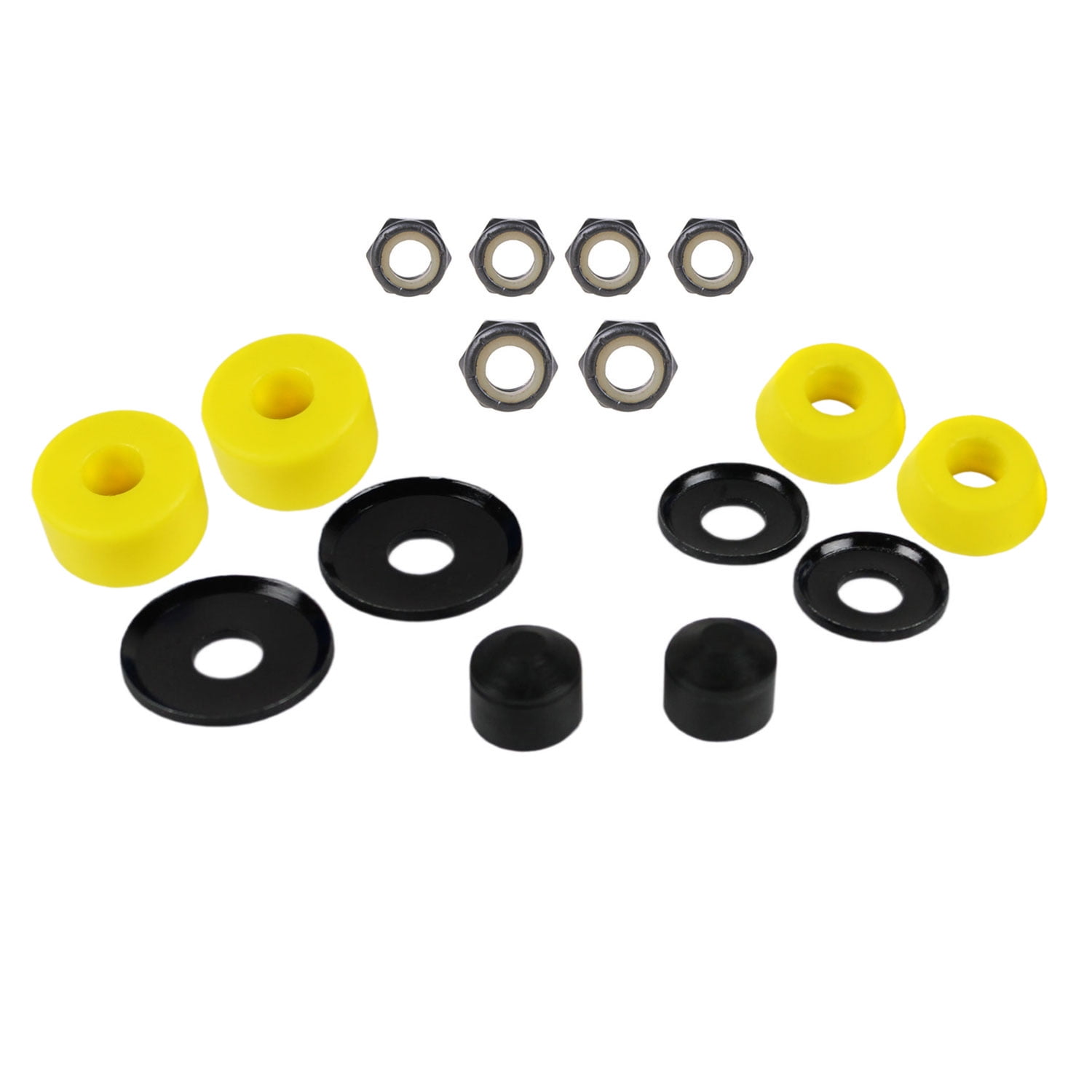 Skateboard Truck Rebuild Kit 94A Bushings Washers Pivot Cups Nuts For 2