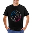 thumbnail image 1 of Skateboard Typography Graphics Vintage T-shirt Mens Cotton Classic Crewneck Short Sleeve Tees Unisex Black 4XL, 1 of 5