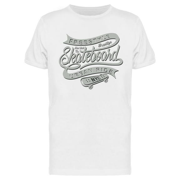 Skateboard Urban Ride T-Shirt Men -Image by Shutterstock, Male Large