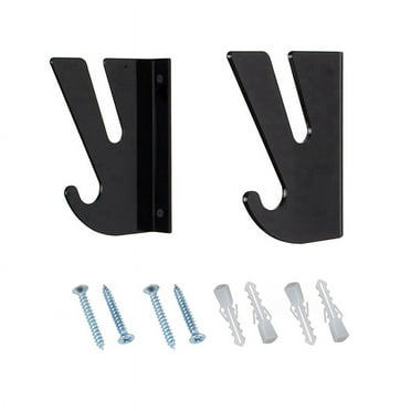 Skateboard Wall Mount Rack With Hanger Hook - Acrylic Horizontal Display & Storage