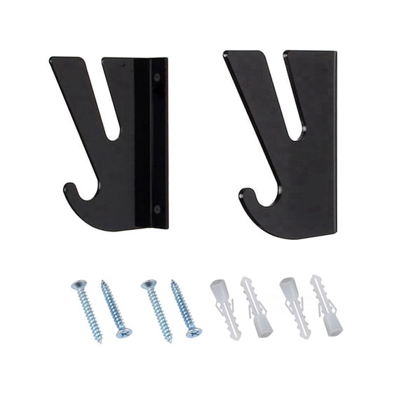Skateboard Wall Mount Display Rack with Hanger Hook,Acrylic Skateboard Rack Holder for Longboard Penny Board Organizer