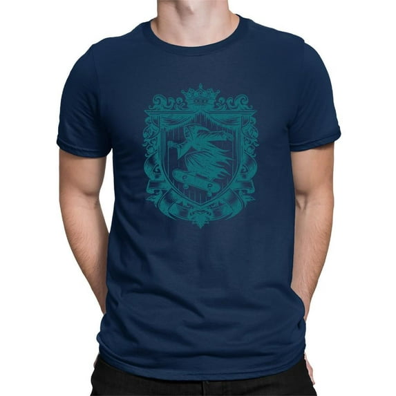 Skateboarder Crest Graphic Graphic - Men's T-shirt