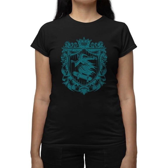 Skateboarder Crest Graphic Graphic - Women's T-shirt