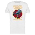 thumbnail image 1 of Skateboarder Robot Icon T-Shirt Men -Image by Shutterstock, Male 3X-Large, 1 of 2