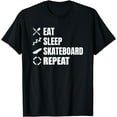 thumbnail image 1 of Skateboarder Routine Skateboard Lover Skate Ramp T-Shirt, 1 of 3