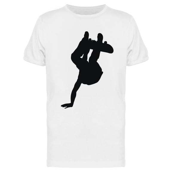 Skateboarder Silhouette Design T-Shirt Men -Image by Shutterstock, Male Small