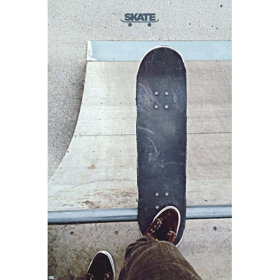 Skateboarding - Drop In Wall Poster, 14.725" x 22.375"