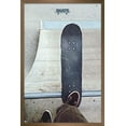 thumbnail image 1 of Skateboarding - Drop In Wall Poster, 22.375" x 34", Framed, 1 of 3
