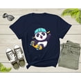 thumbnail image 1 of Skateboarding Happy Panda Skateboard Cute Sporty Animal T-Shirt Panda Skateboarder Lover Gift T Shirt for Men Women Boys Girls Tshirt, 1 of 8