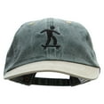 thumbnail image 1 of Skateboarding In Black Embroidered Pigment Dyed Wash Caps - Spruce Khaki OSFM, 1 of 5