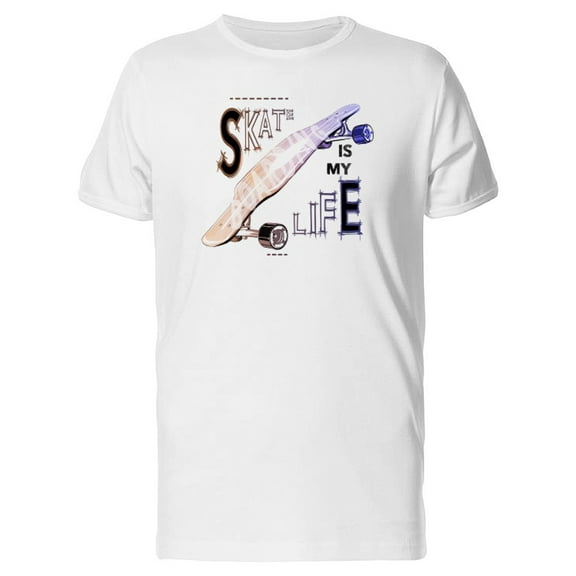 Skateboarding Is My Life, Skate T-Shirt Men -Image by Shutterstock, Male XX-Large
