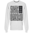 thumbnail image 1 of Skateboarding Live Love Skate Sweatshirt Men -Image by Shutterstock, Male Large, 1 of 2