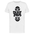 thumbnail image 1 of Skateboarding  Skateboard T-Shirt Men -Image by Shutterstock, Male x-Large, 1 of 2