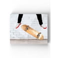 thumbnail image 1 of Skateboarding Trick Wrapped Canvas  -Image by Shutterstock,, 1 of 3