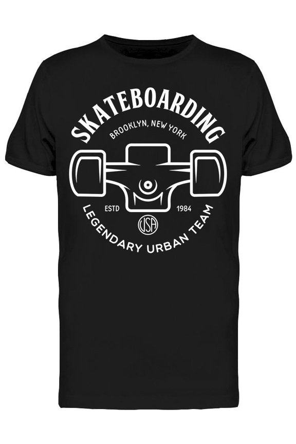 Skateboarding Urban Legendary T-Shirt Men -Image by Shutterstock, Male Large