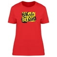 thumbnail image 1 of Skateboarding.graffiti  T-Shirt Women -Image by Shutterstock, Female Large, 1 of 2