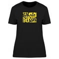 thumbnail image 1 of Skateboarding.graffiti  T-Shirt Women -Image by Shutterstock, Female Large, 1 of 2