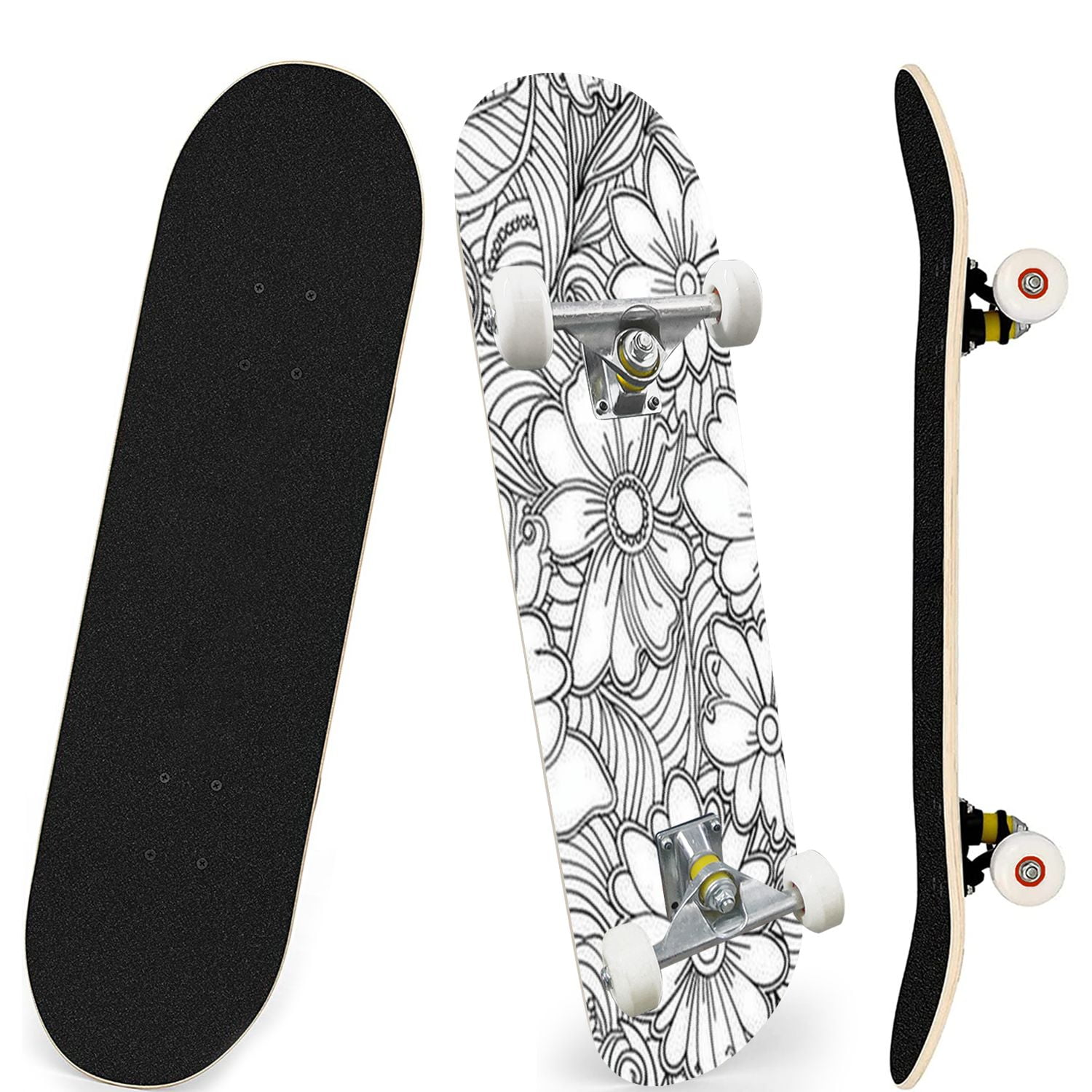 Buy DISUPPO Skateboards,31 X 8Complete Standard Skate Board For Beginners 7 Layer Canadian Maple Double Kick Skateboard For Adults Boys Girls Kids Teens Buy DISUPPO Skateboards,31 X 8Complete Standard Skate Board For Beginners 7 Layer Canadian Maple Double Kick Skateboard For Adults Boys Girls Kids Teens
